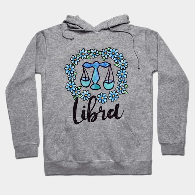 Libra Hoodie by bubbsnugg